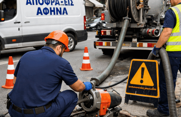 Αποφράξεις στην Αθήνα: 7 Σημάδια ότι Χρειάζεστε Άμεση Επέμβαση