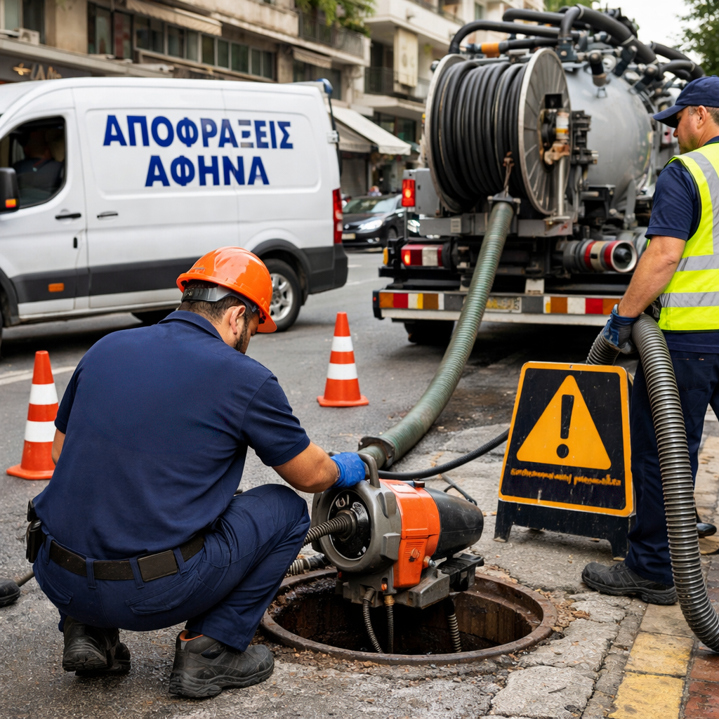 Αποφράξεις στην Αθήνα: 7 Σημάδια ότι Χρειάζεστε Άμεση Επέμβαση